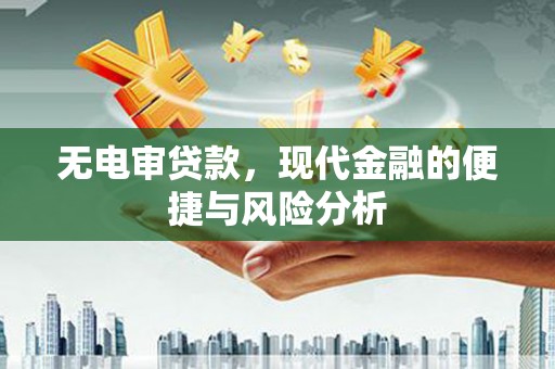 云岩无电审贷款，现代金融的便捷与风险分析