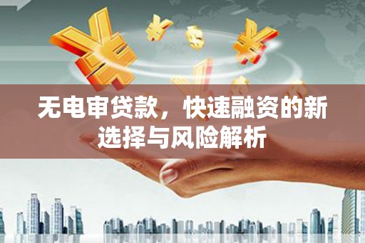 云岩无电审贷款，快速融资的新选择与风险解析