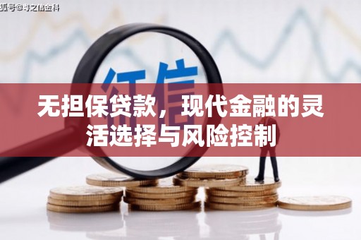 云岩无担保贷款，现代金融的灵活选择与风险控制
