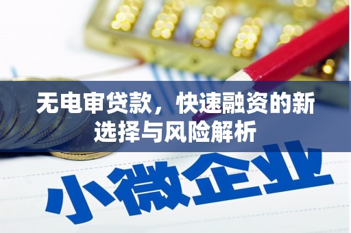 云岩无电审贷款，快速融资的新选择与风险解析