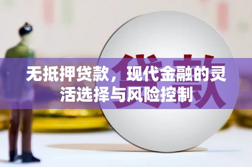 云岩无抵押贷款，现代金融的灵活选择与风险控制