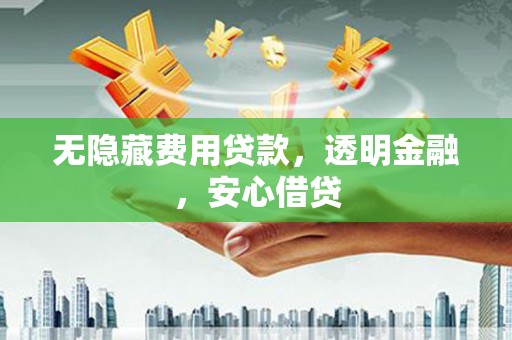 云岩无隐藏费用贷款，透明金融，安心借贷