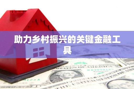 云岩助力乡村振兴的关键金融工具