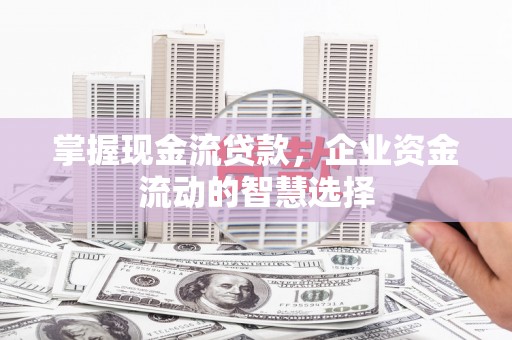云岩掌握现金流贷款，企业资金流动的智慧选择
