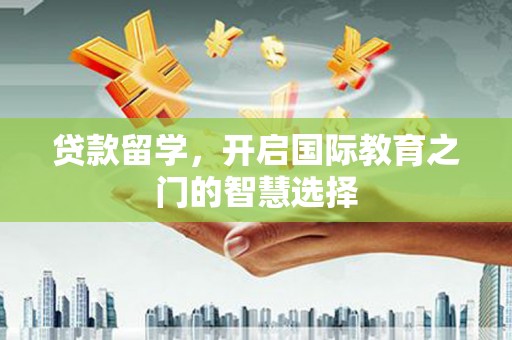 云岩贷款留学，开启国际教育之门的智慧选择