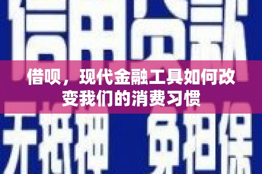 云岩借呗，现代金融工具如何改变我们的消费习惯