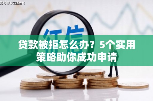 云岩贷款被拒怎么办？5个实用策略助你成功申请
