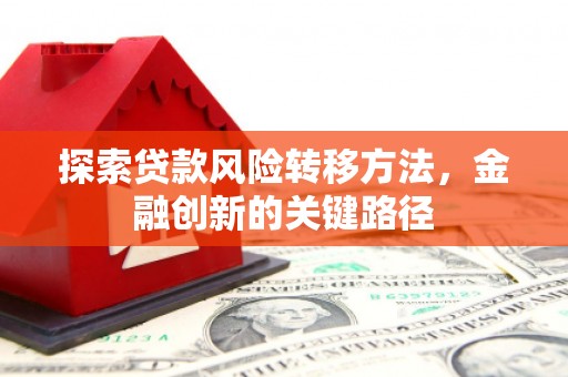 云岩探索贷款风险转移方法，金融创新的关键路径