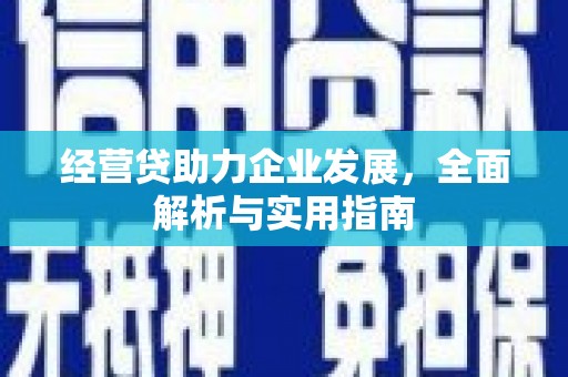 云岩经营贷助力企业发展，全面解析与实用指南