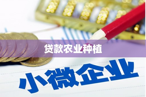 云岩贷款农业种植
