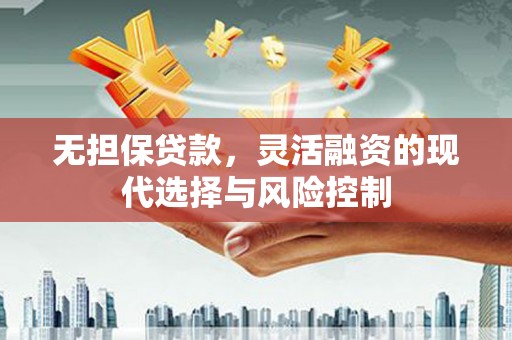 云岩无担保贷款，灵活融资的现代选择与风险控制
