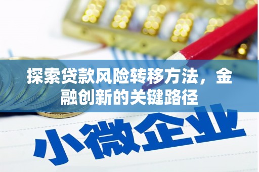 云岩探索贷款风险转移方法，金融创新的关键路径