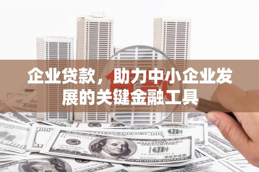 云岩企业贷款，助力中小企业发展的关键金融工具