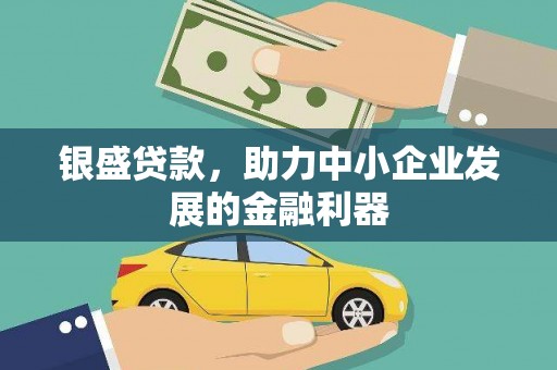 云岩银盛贷款，助力中小企业发展的金融利器