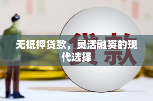 云岩无抵押贷款，灵活融资的现代选择