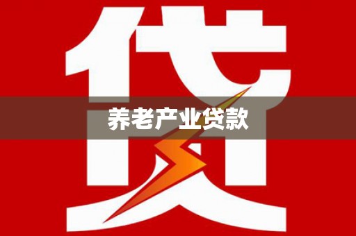 云岩养老产业贷款