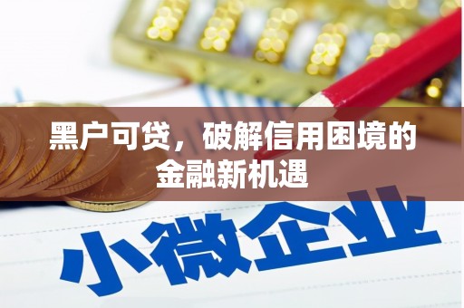 云岩黑户可贷，破解信用困境的金融新机遇