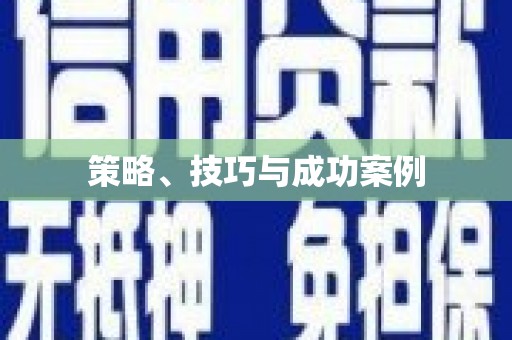 云岩策略、技巧与成功案例